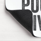 Zero Pucks Given Sarcastic Adult Hockey Men's Wome Muismat (Hoek)