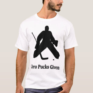 Zero Pucks provided Hockey Goalie T-shirt