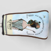 Zero-'Putsy'-Tolerance Lady's Putter Hoesje Golfheadcover (Voorkant)