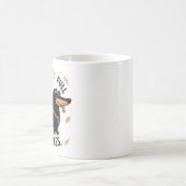 Zero Regrets Full Zoomies Mug – Funny Dachshund  Koffiemok (Center)