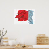 Zero Sophisto - Portret van een Gangster, Los Ange Poster (Keuken)