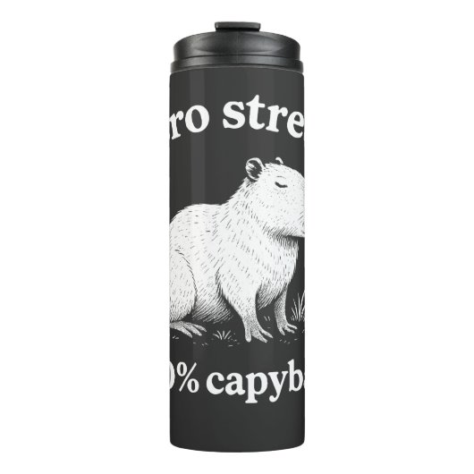 Zero Stress 100% Capybara Thermosbeker (Voorkant)