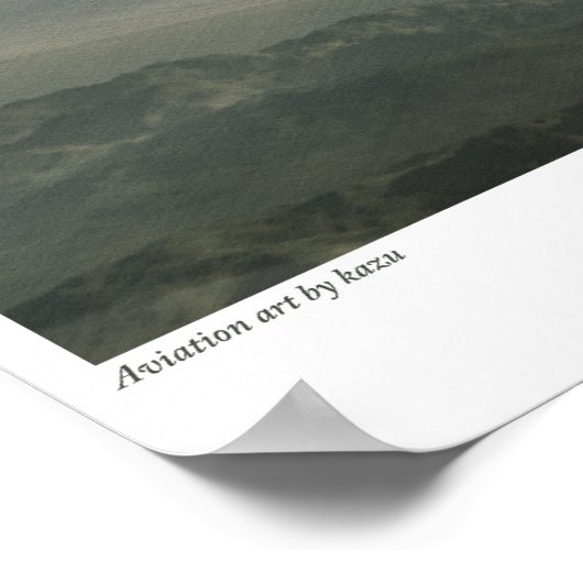 Zero-strijder"Saburo Sakai" Poster (Hoek)