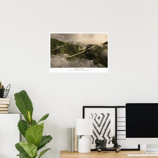 Zero-strijder"Saburo Sakai" Poster (Thuiskantoor)