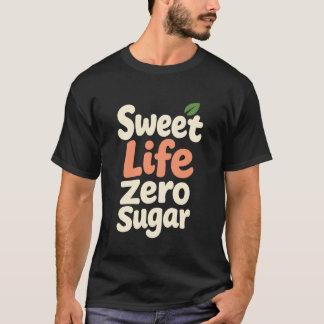 Zero Sugar Levensstijl Keto Lage Koolhydraat Gluco T-shirt