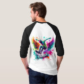 Zero Tolerance voor Lactose Funny T-shirt (Achterkant volledig)