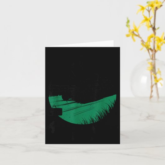 Zero-turn Lawn Mower We Ride At Dawn Funny Dad Mow Kaart (Gele Bloem)