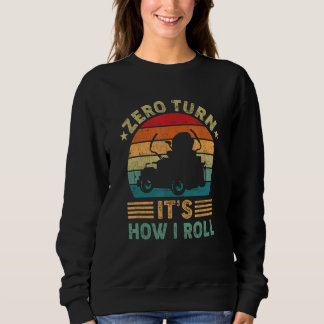 Zero Turn, zo rol ik, Retro Stijl Grasmaaier G Trui