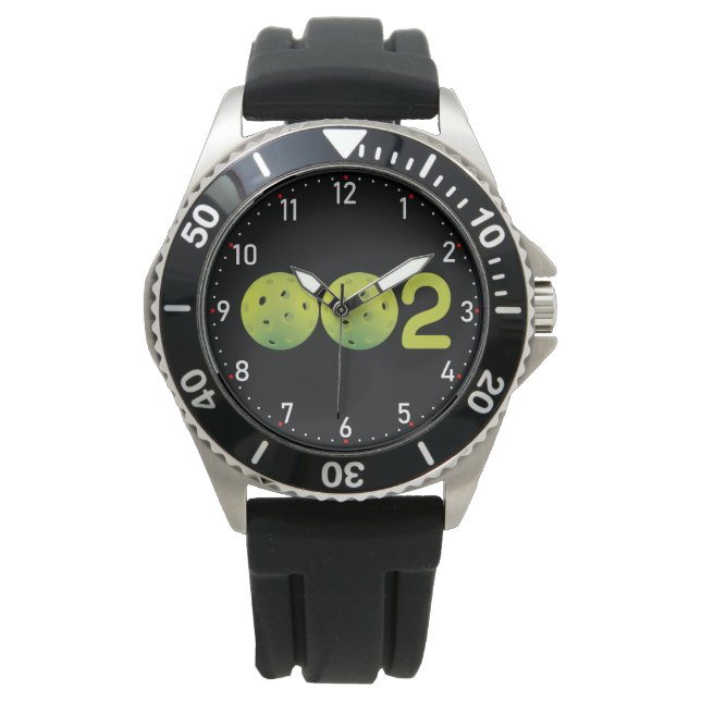 Zero Two - pickleball score Bekijk Horloge (Voorkant)