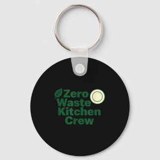 Zero Waste Kitchen Crew Sustainability Design  Sleutelhanger