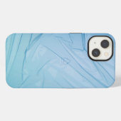 Zero Waste (Oceanblauw) iPhone Hoesje (Achterkant horizontaal)