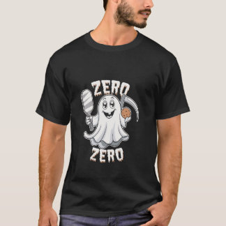 Zero Zero Ghostly Fun Pickleball Lover's Delight T-shirt