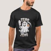 Zero Zero Ghostly Fun Pickleball Lover's Delight T-shirt (Voorkant)