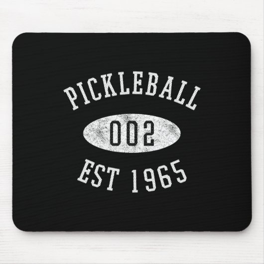Zero Zero Two Funny Pickleball Muismat (Voorkant)