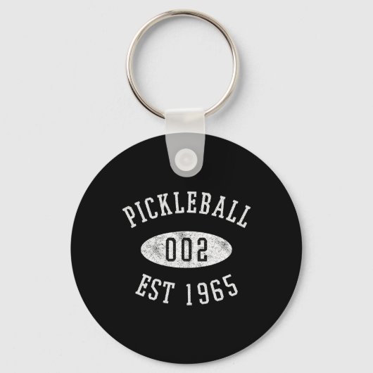 Zero Zero Two Funny Pickleball Sleutelhanger (Voorkant)