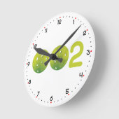 Zero Zero Two - pickleball score  Ronde Klok (Hoek)