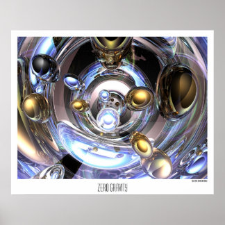 Zero-zwaartekracht Poster