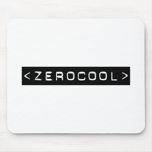 Zerocool Hackers Muismat (Voorkant)