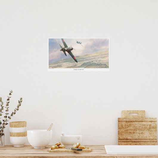 ZeroFighter Poster (Keuken)