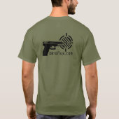 Zeroflux Action Shooting Logo T-shirt (Achterkant)
