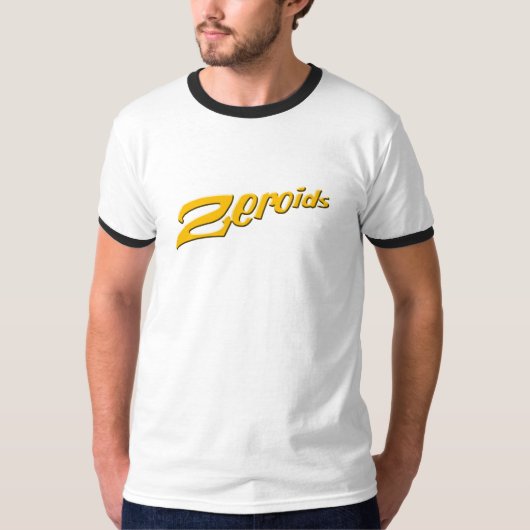 Zeroïden logo ringer shirt (Voorkant)