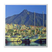 zES004 MARBELLA panorama Andalusië Spanje, Tegeltje (Voorkant)