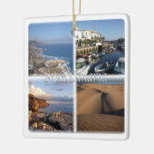zES005 GRAN CANARIA, Canarische Eilanden, Spanje, Keramisch Ornament (Links)