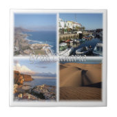 zES005 GRAN CANARIA, Canarische Eilanden, Spanje, Tegeltje (Voorkant)