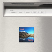 zES006 EL TEIDE Tenerife Spanje, Fridge Magneet (Insitu (Vaatwasser))