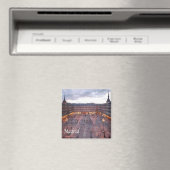 zES009 MADRID Plaza Mayor Spanje - Fridge Magnet (Insitu (Vaatwasser))