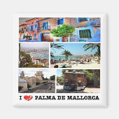 zES020 PALMA DE MALLORCA, Spanje, Fridge Magneet (Voorkant)
