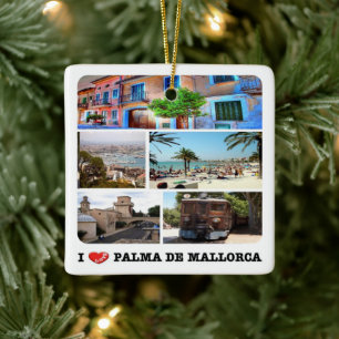 zES020 PALMA DE MALLORCA, Spanje, Keramisch Ornament