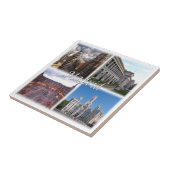 zES021 MADRID Spanje Tegeltje (Zijkant)