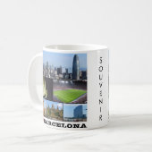 zES022 i love BARCELONA, Spain, Europe, Koffiemok (Voorkant links)