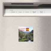 zES025 LA GOMERA Culato Park Hermigua, Koelkast Magneet (Insitu (Vaatwasser))