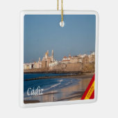 zES028 CADIZ panorama Spanje, Keramisch Ornament (Rechts)