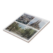 zES031 BARCELONA Spanje Tegeltje (Zijkant)