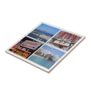 zES034 MAGALUF Mallorca Spanje, Tegeltje