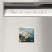 zES043 EIVISSA Panorama Spanje, Fridge Magneet (Insitu (Vaatwasser))