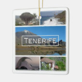 zES045 TENERIFE, Canarische Eilanden, Spanje, Keramisch Ornament (Links)