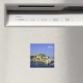 zES060 EIVISSA panorama, Balearen Spanje, Fridge Magneet (Insitu (Vaatwasser))