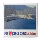 ZES079 LA PALMA, SANTA CRUZ, IK HOU VAN, TEGELTJE (Voorkant)