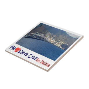 ZES079 LA PALMA, SANTA CRUZ, IK HOU VAN, TEGELTJE