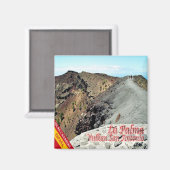 zES081 LA PALMA, VOLCAN SAN ANTONIO, Spanje, Fridg Magneet (Voorkant / Achterkant)
