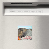 zES081 LA PALMA, VOLCAN SAN ANTONIO, Spanje, Fridg Magneet (Insitu (Vaatwasser))