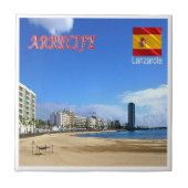 zES086 LANZAROTE, ARRECIFE, Spanje, Tegeltje (Voorkant)