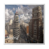 zES091 MADRID, Spanje, Tegeltje (Voorkant)