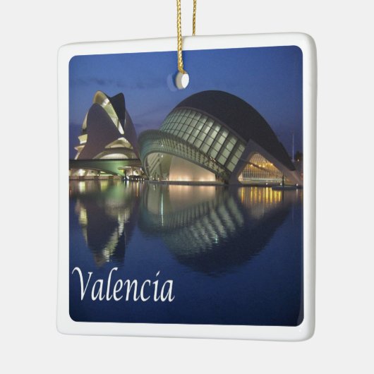 zES100 VALENCIA panorama, Spanje, Keramisch Ornament (Links)