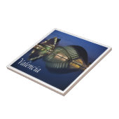 zES100 VALENCIA panorama, Spanje, Tegeltje (Zijkant)