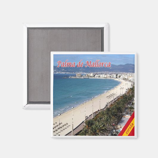 zES101 PALMA DE MALLORCA, Spanje, Fridge Magnet (Voorkant / Achterkant)
